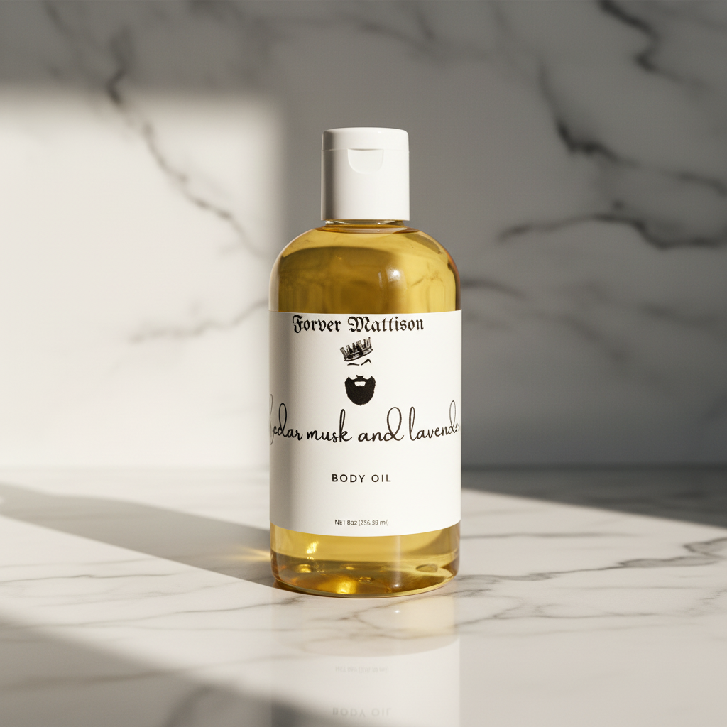 Cedar Musk & Lavender Body Oil